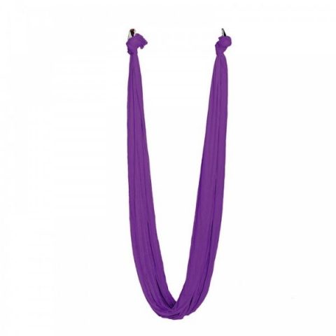 aerial yoga purple