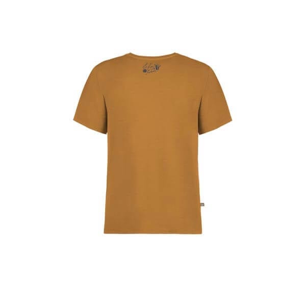 Forest t-shirt e9 mustard back