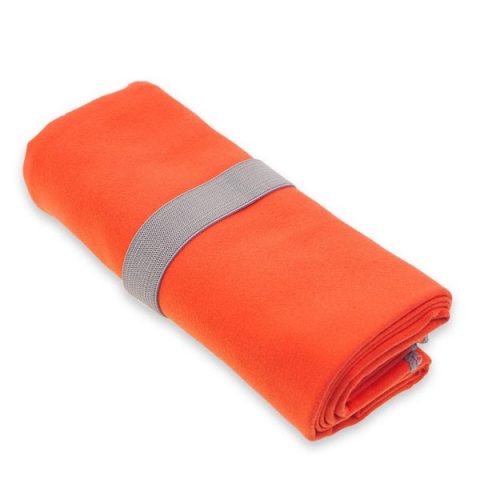 dryfast towel fitness orange