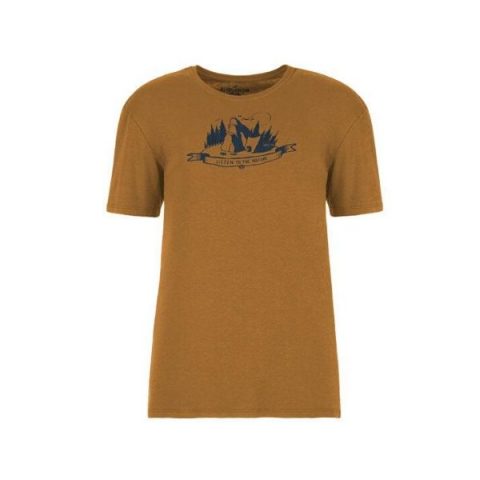 holiday t-shirt mustard e9