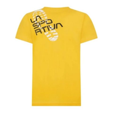 la-sportiva-footstep-tee-t-shirt-yellow-back