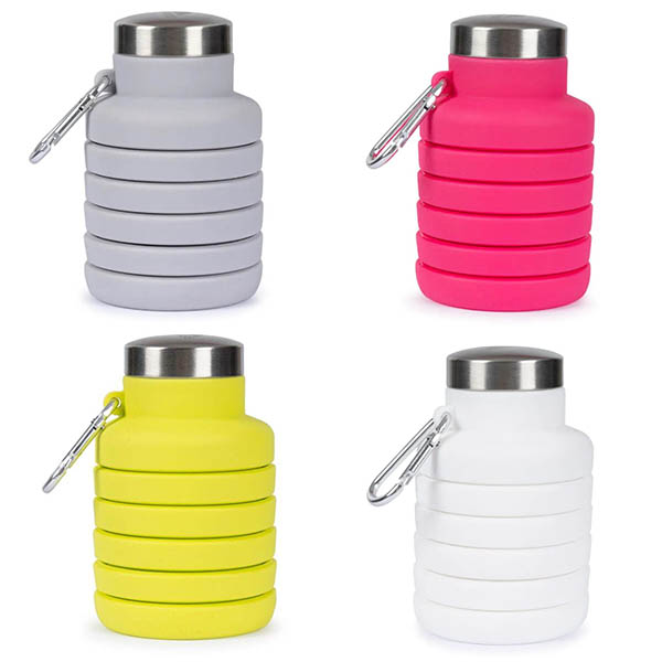 Trespass Vavo Folded Bottle with Carabiner