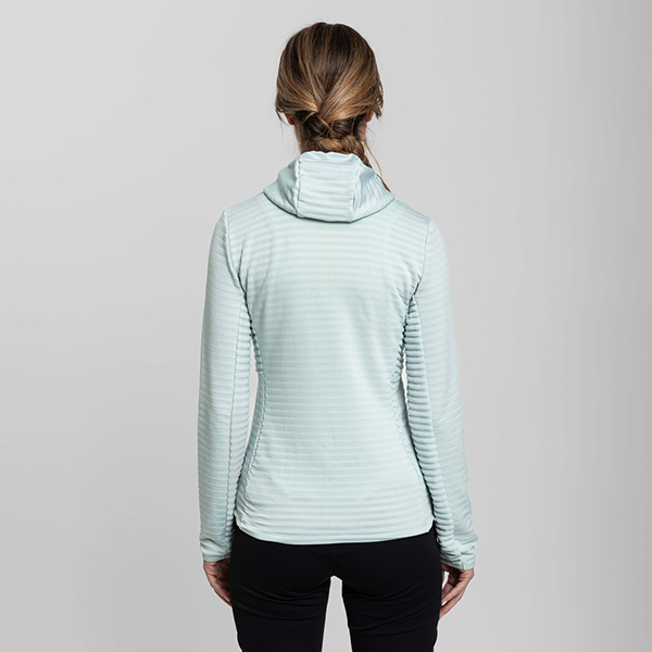 NOTCH 3.0 HOODIE WOMAN FLEECE sky gray 4