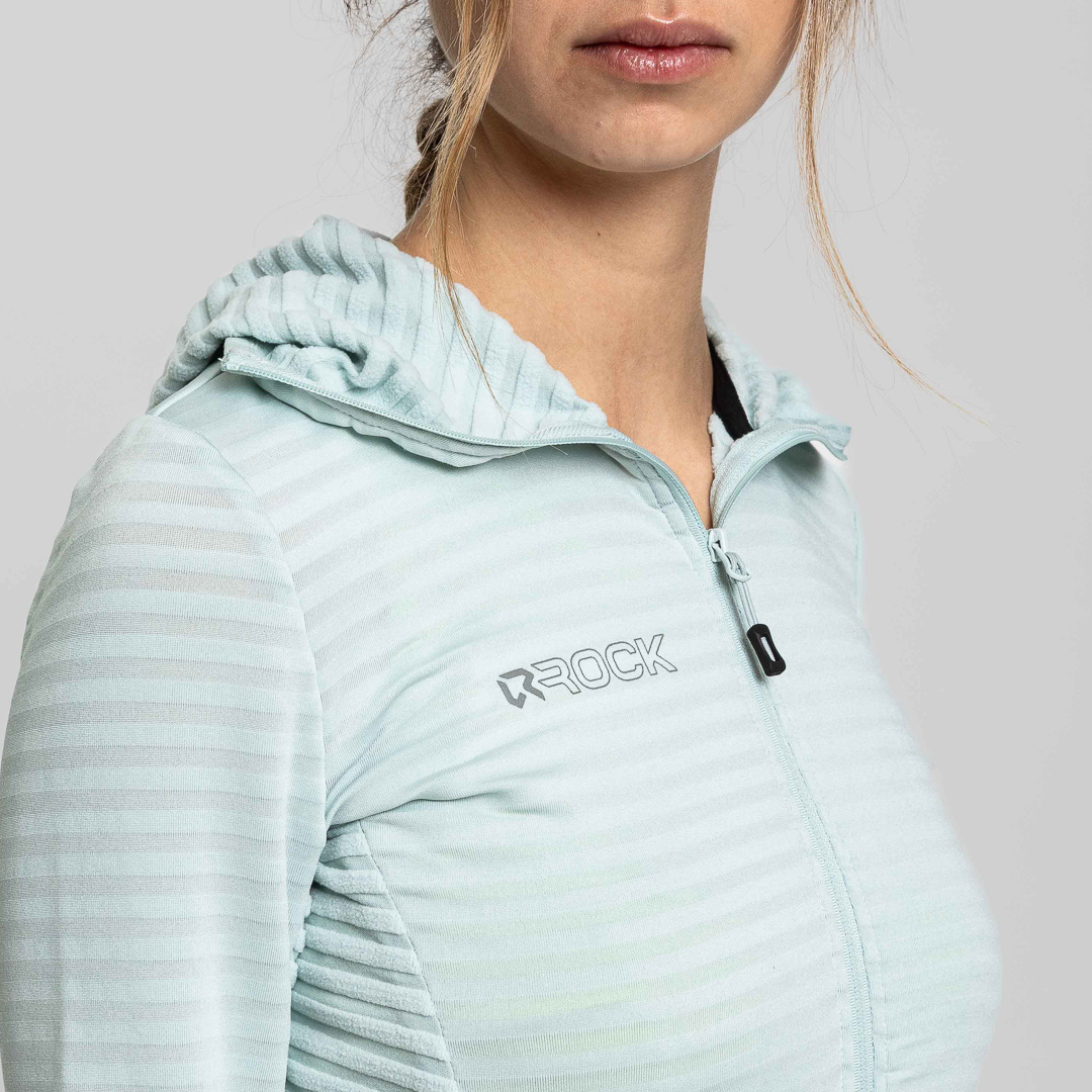 NOTCH 3.0 HOODIE WOMAN FLEECE sky gray 5