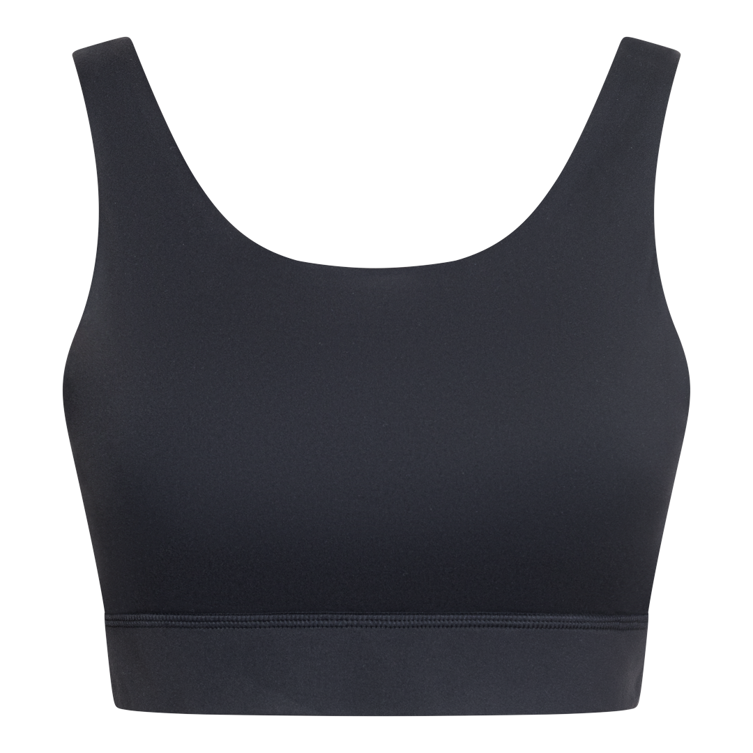 Spaghetti boulder Women's sports bra PACCHERI 2.0 BLACK