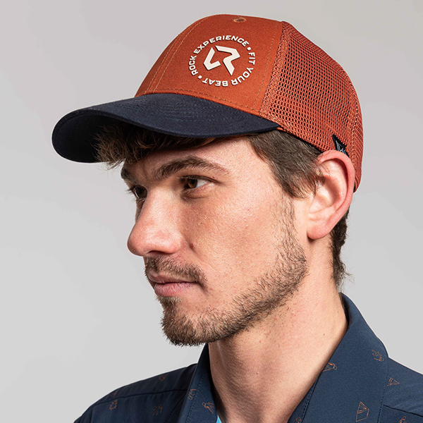 THUNDERBALL TRUCKER CAP blue rust