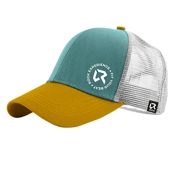 THUNDERBALL TRUCKER CAP gold blue