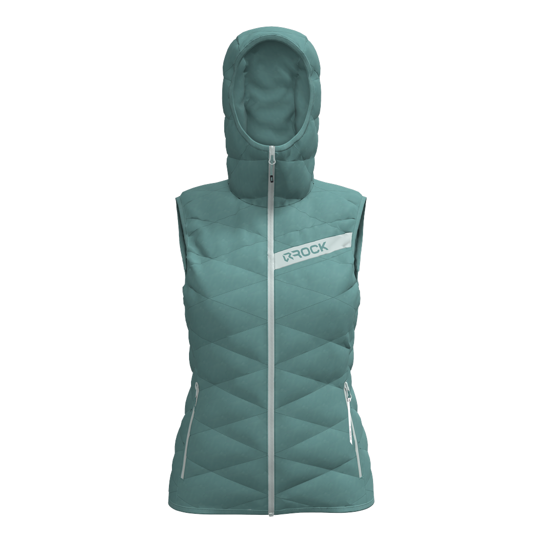 Women's padded vest GOLDEN GATE 2.0 oil blue