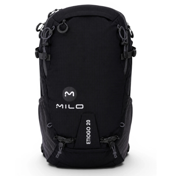 milo etiogo 20 backpack black