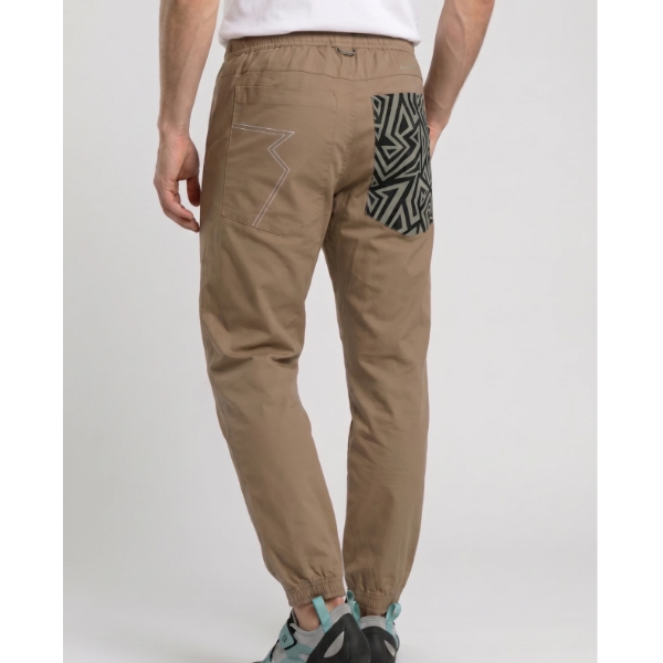 tove climbing pants for men dust brown